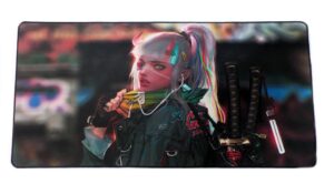 Gaming mouse pad pretty girl pic